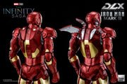 IRON MAN MARK 3 - MARVEL INFINITY SAGA DLX 1/12 SCALE (Preorder DEC 2023) - Action figure -  ThreeZero