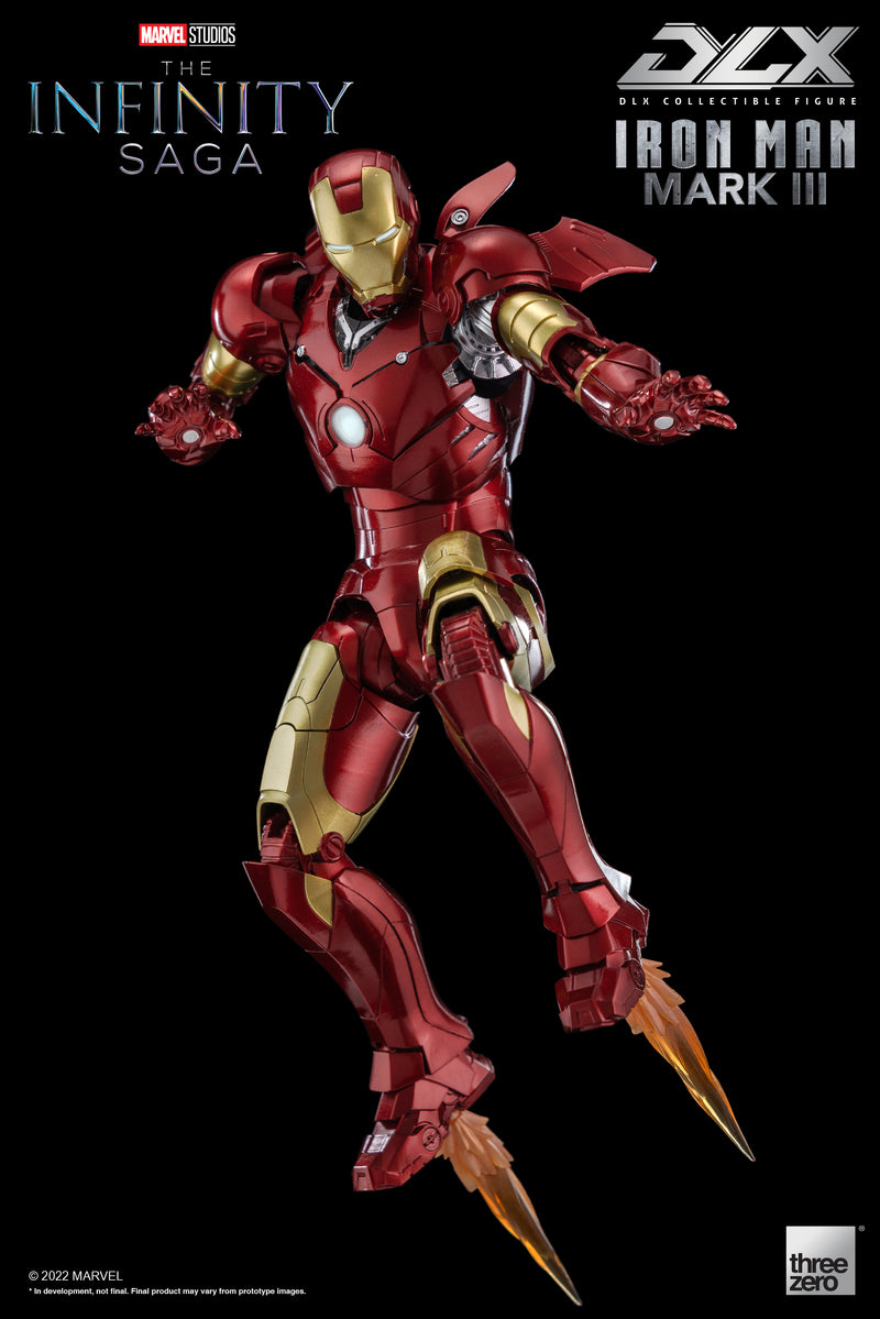 IRON MAN MARK 3 - MARVEL INFINITY SAGA DLX 1/12 SCALE (Preorder DEC 2023) - Action figure -  ThreeZero