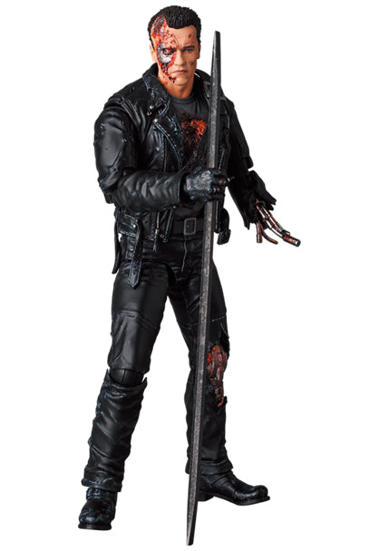 TERMINATOR T-800 T2 DAMAGED MAFEX (preorder) - Action & Toy Figures -  MAFEX