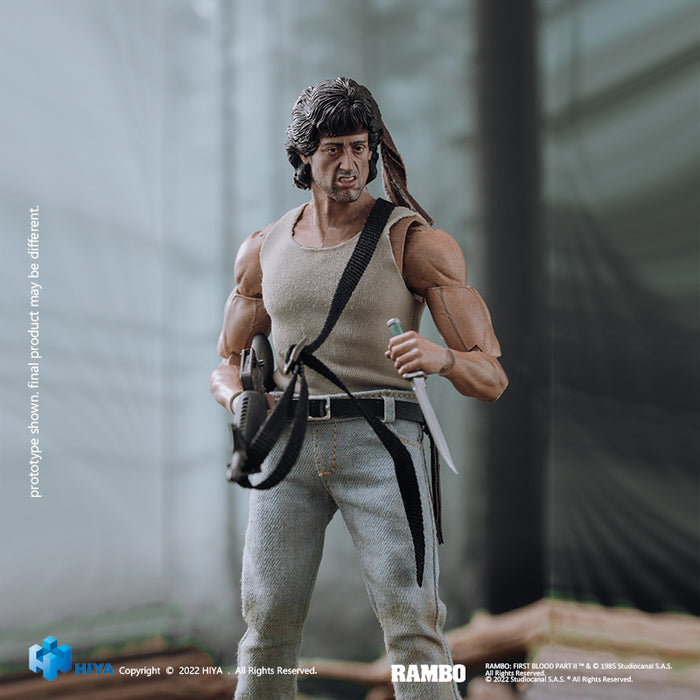 RAMBO FIRST BLOOD EXQUISITE SUPER SERIES (preorder) - Collectables > Action Figures > toys -  HIYA TOYS