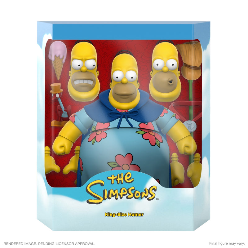 ULTIMATES SIMPSONS WAVE 4 KING-SIZE HOMER (preorder) - Collectables > Action Figures > toys -  Super7