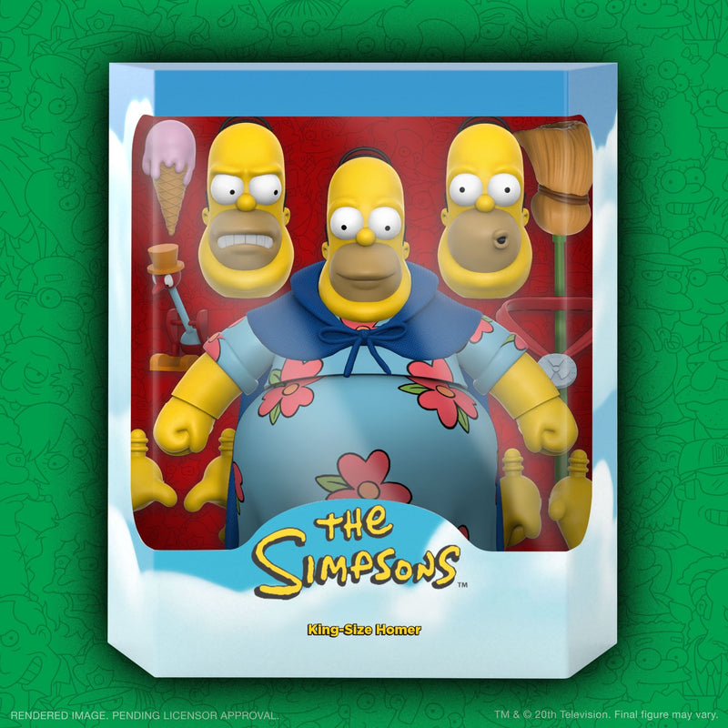 ULTIMATES SIMPSONS WAVE 4 KING-SIZE HOMER (preorder) - Collectables > Action Figures > toys -  Super7