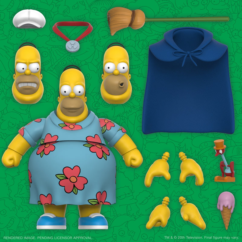 ULTIMATES SIMPSONS WAVE 4 KING-SIZE HOMER (preorder) - Collectables > Action Figures > toys -  Super7