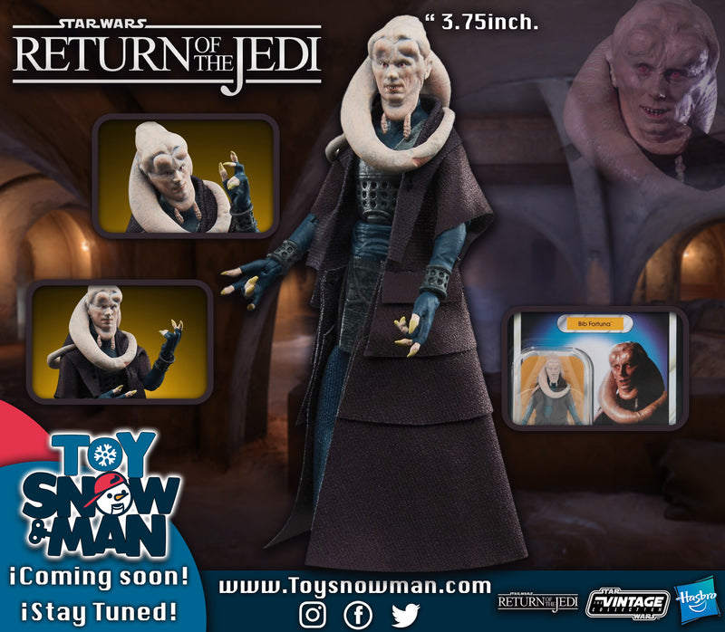 Bib Fortuna Star Wars The Vintage Collection (preorder oct/Oct) - Action figure -  Hasbro