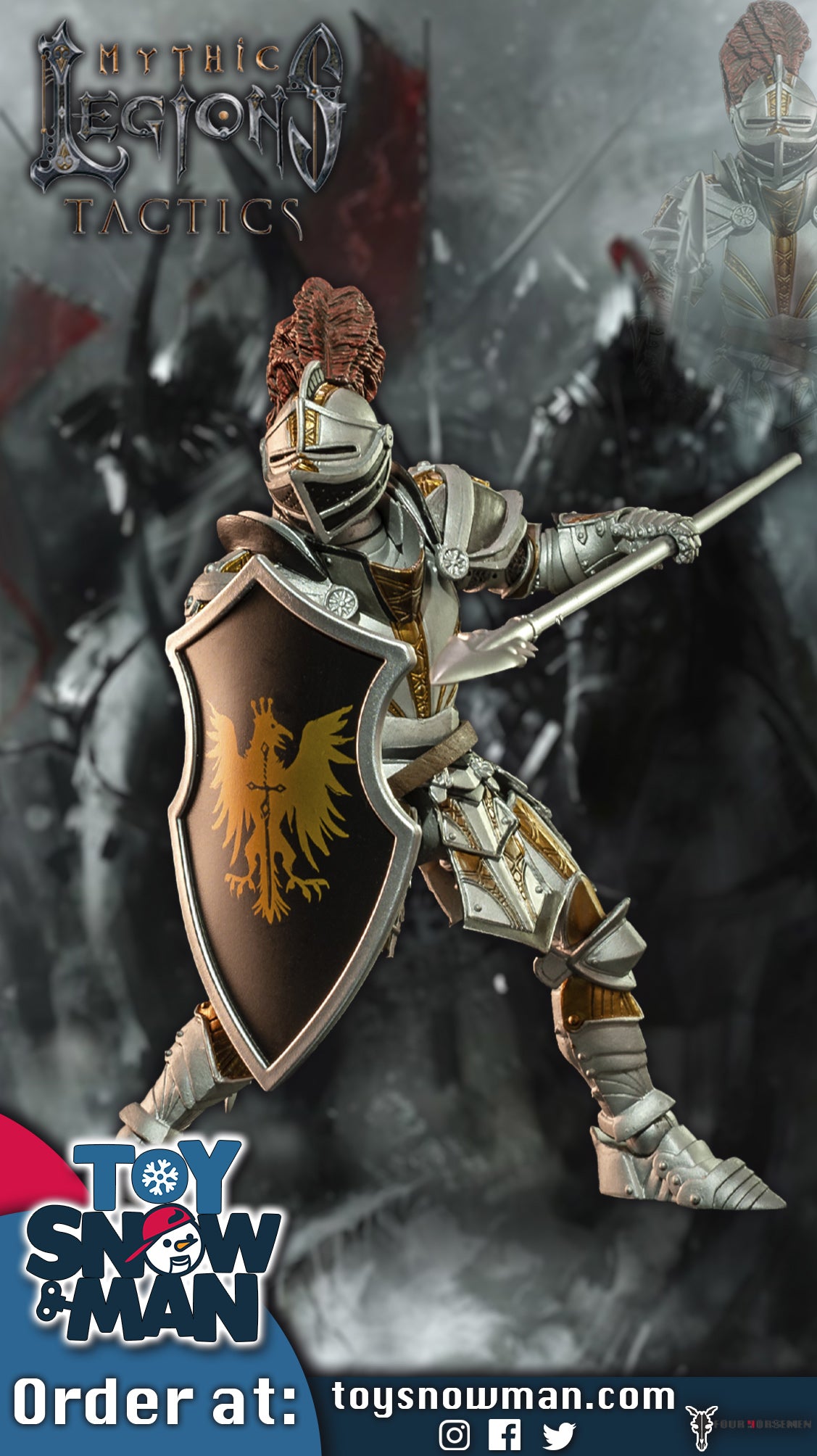 Sir Owain (Order of Eathyron) - Mythic Legions: All-Stars — Toy