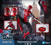 Spider-Man: No Way Home S.H.Figuarts Spider-Man (Upgraded Suit) - Action & Toy Figures -  Bandai