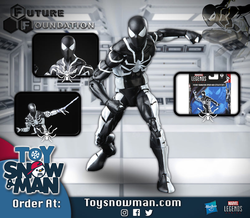 Marvel Legends Series Future Foundation Spider-Man - Stealth Suit - (preorder ETA Q4) - Action & Toy Figures -  Hasbro