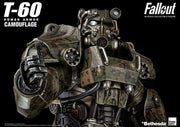 FALLOUT T-60 CAMOUFLAGE POWER ARMOR 1/6 SCALE - Action figure -  ThreeZero