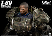 FALLOUT T-60 CAMOUFLAGE POWER ARMOR 1/6 SCALE - Action figure -  ThreeZero