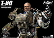 FALLOUT T-60 CAMOUFLAGE POWER ARMOR 1/6 SCALE - Action figure -  ThreeZero