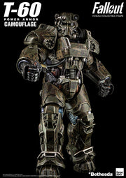FALLOUT T-60 CAMOUFLAGE POWER ARMOR 1/6 SCALE - Action figure -  ThreeZero