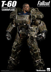 FALLOUT T-60 CAMOUFLAGE POWER ARMOR 1/6 SCALE - Action figure -  ThreeZero