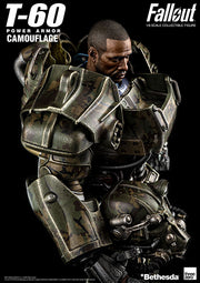 FALLOUT T-60 CAMOUFLAGE POWER ARMOR 1/6 SCALE - Action figure -  ThreeZero