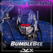 Threezero Soundwave and Ravage Bumblebee DLX Scale Collectible Series - Toy Snowman