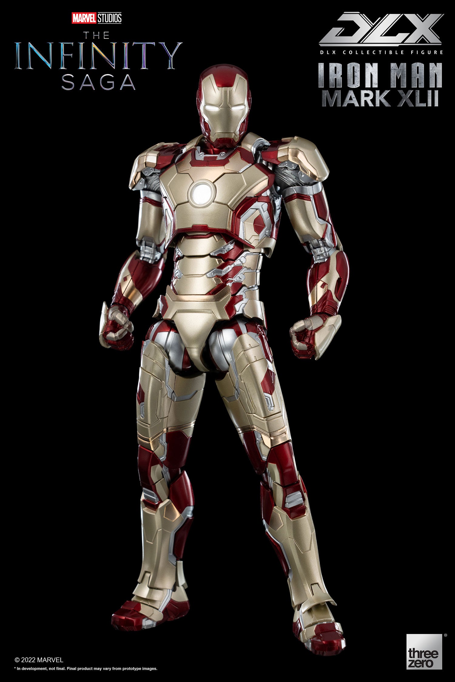 Iron Man Mark 42 - Marvel Studios: The Infinity Saga DLX — Toy Snowman