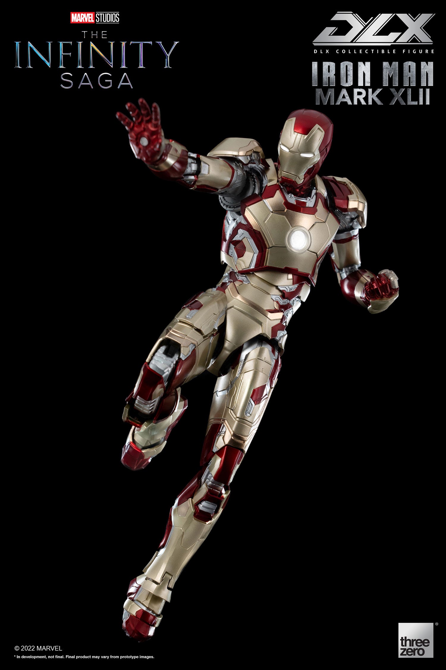 Iron Man Mark 42 - Marvel Studios: The Infinity Saga DLX — Toy Snowman