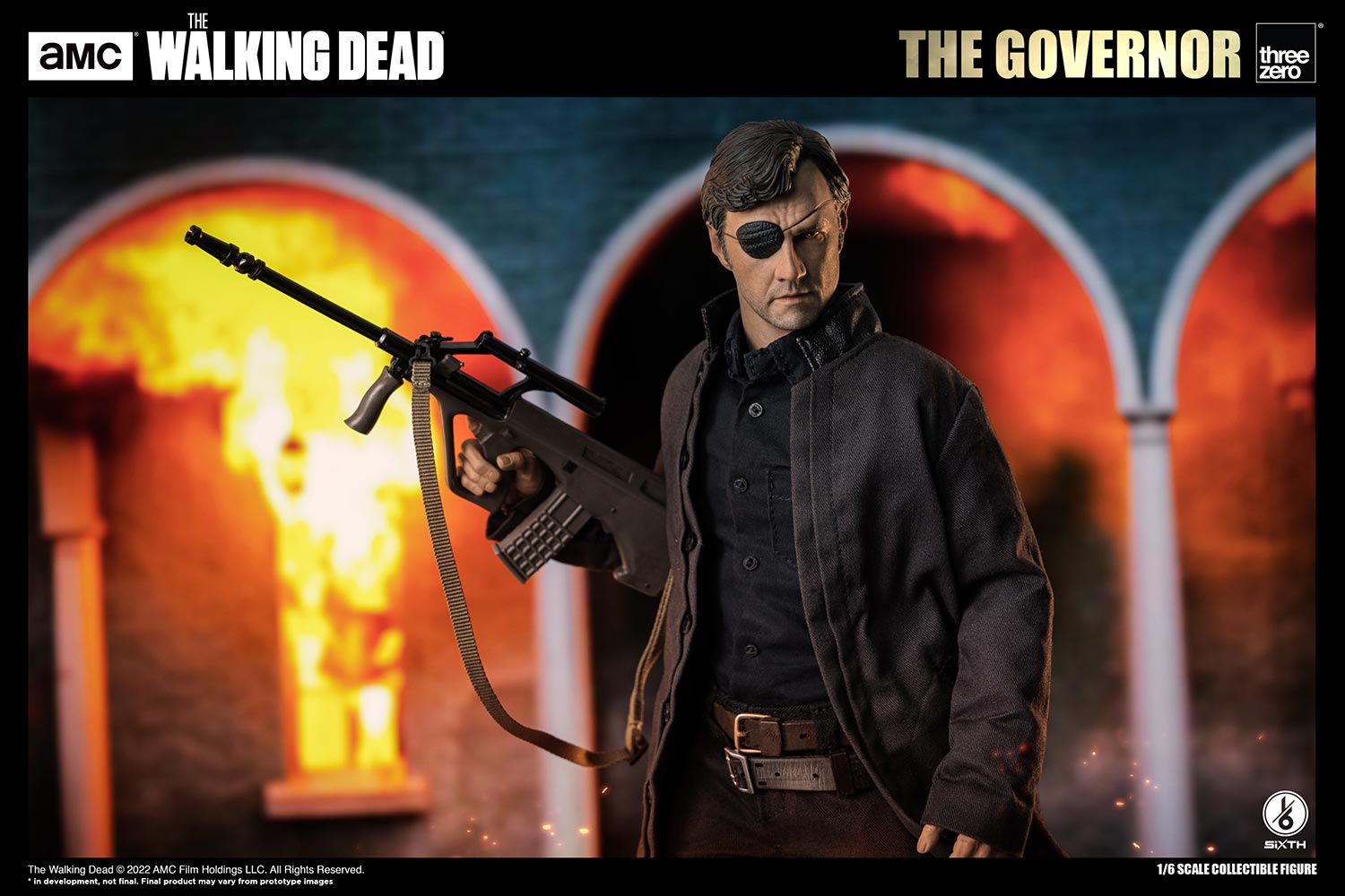 ウォーキングデッド threezero The Governor 総督1/6 Amazon | THE WALKING DEAD[ウォーキング デッド] 1/6 The Governor[1