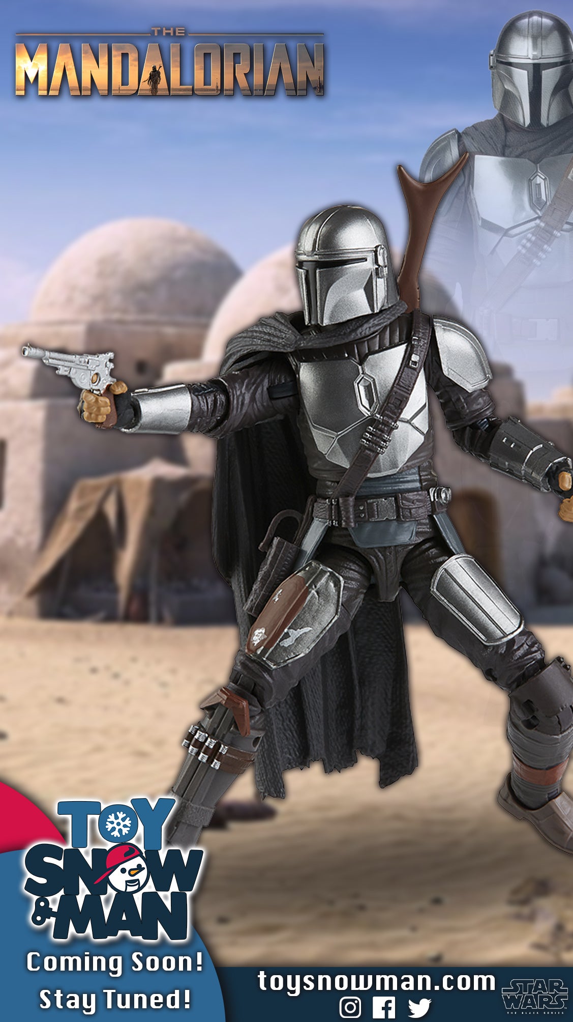 Star Wars: The Black Series The Mandalorian (Beskar Armor) — Toy