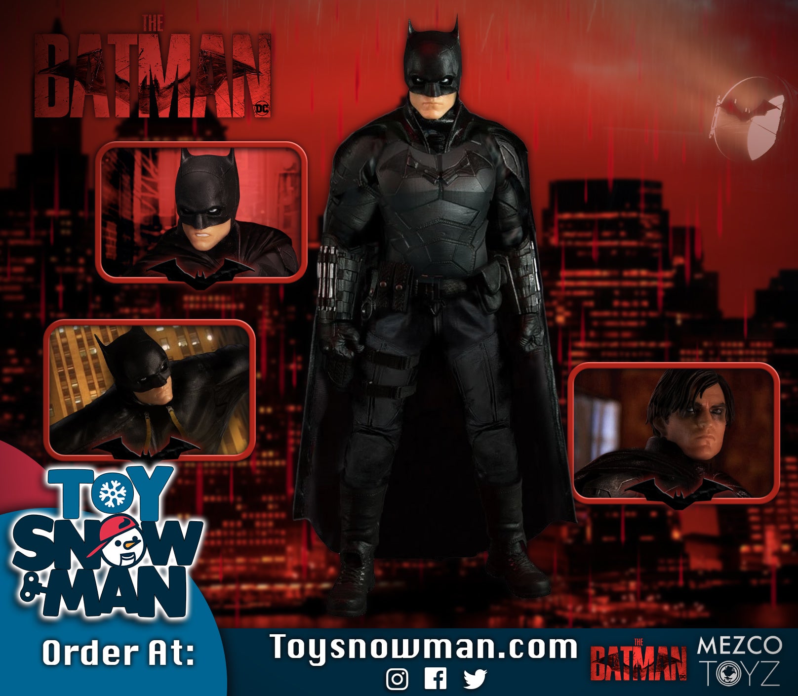 The Batman One:12 Collective Batman — Toy Snowman