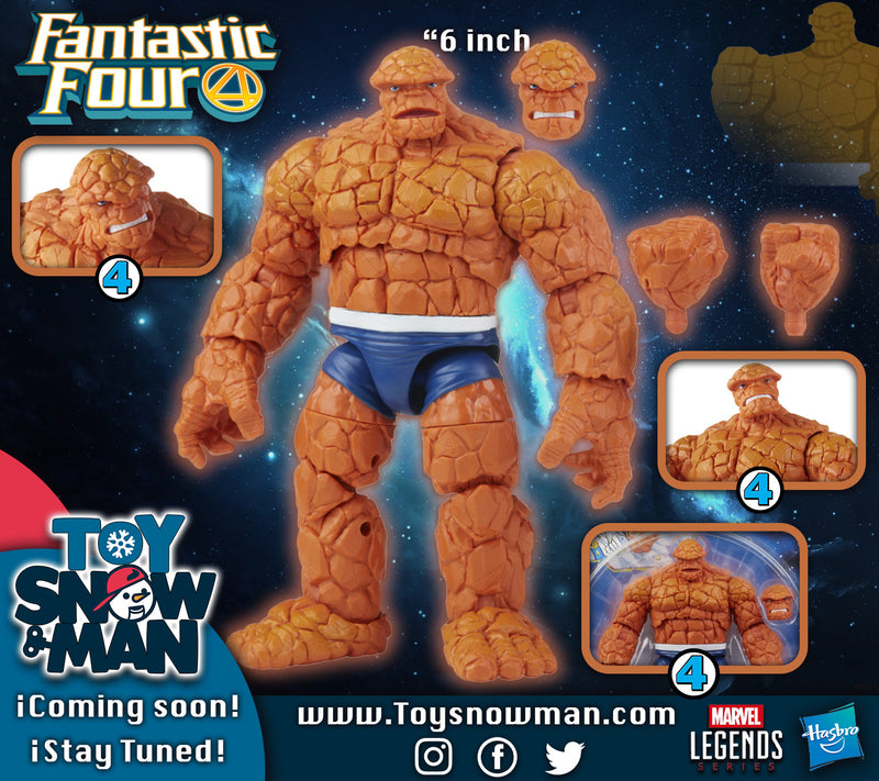 Hasbro Marvel Legends Series Retro Fantastic Four Marvel's Thing  (preorder Nov/Jan) - Action figure -  Hasbro