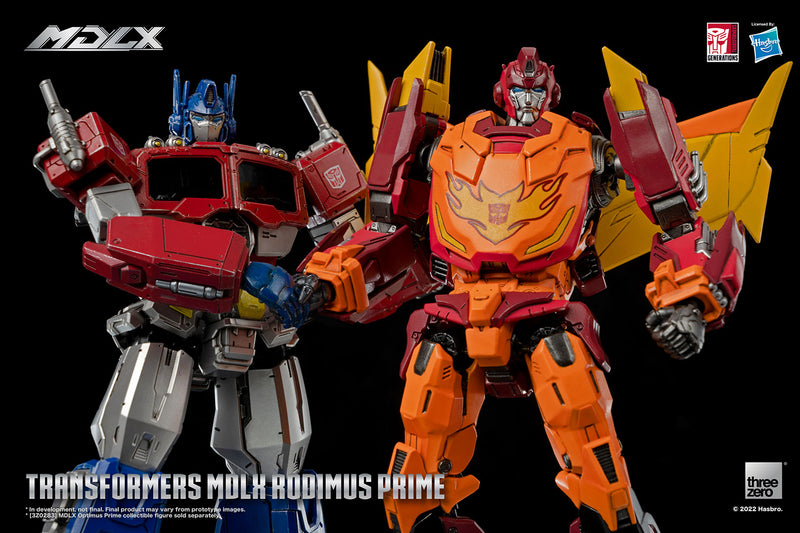 Rodimus Prime - Transformers MDLX (Preorder) - Action figure -  ThreeZero