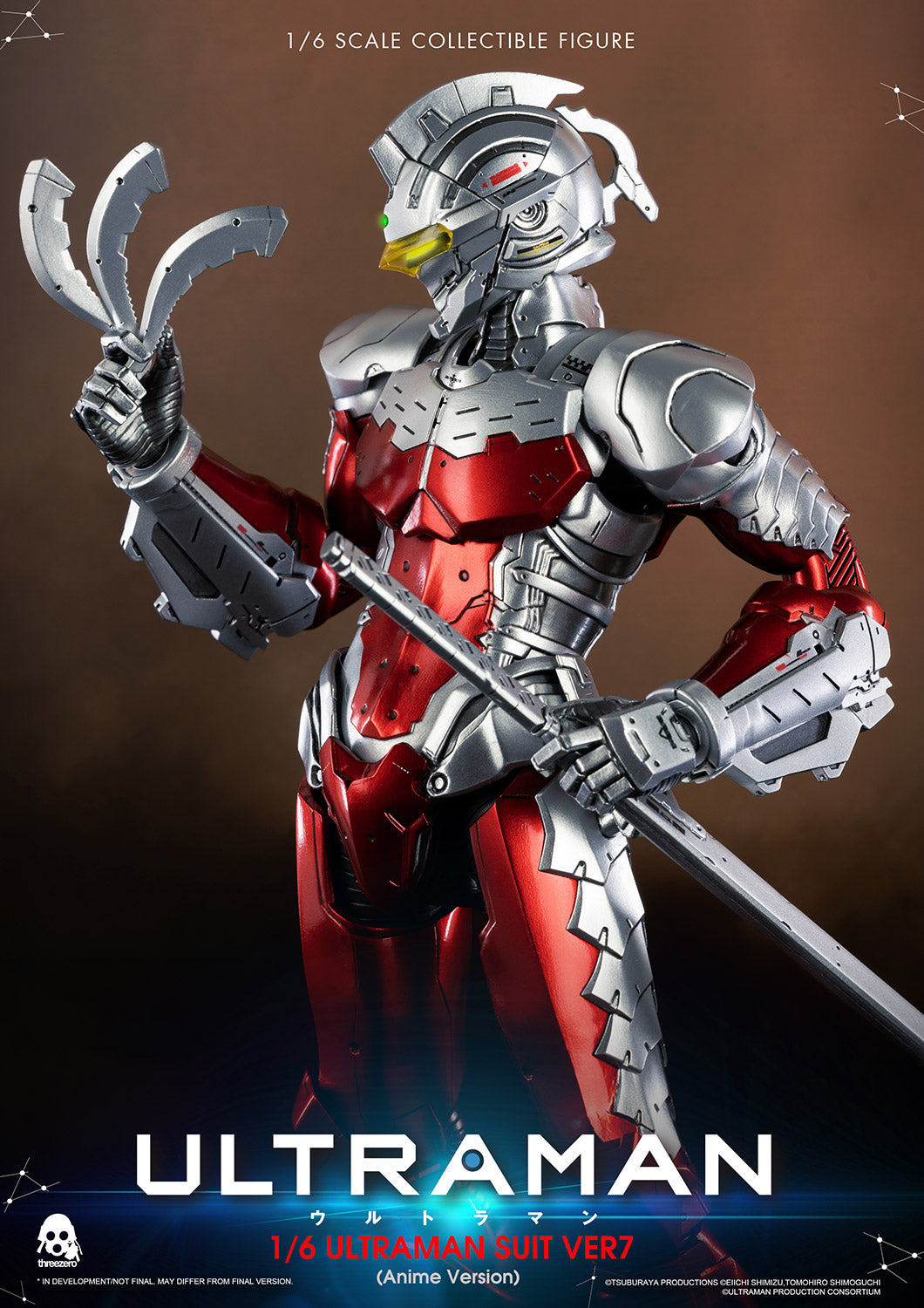 ULTRAMAN Anime Version Threezero 1/6 — Toy Snowman