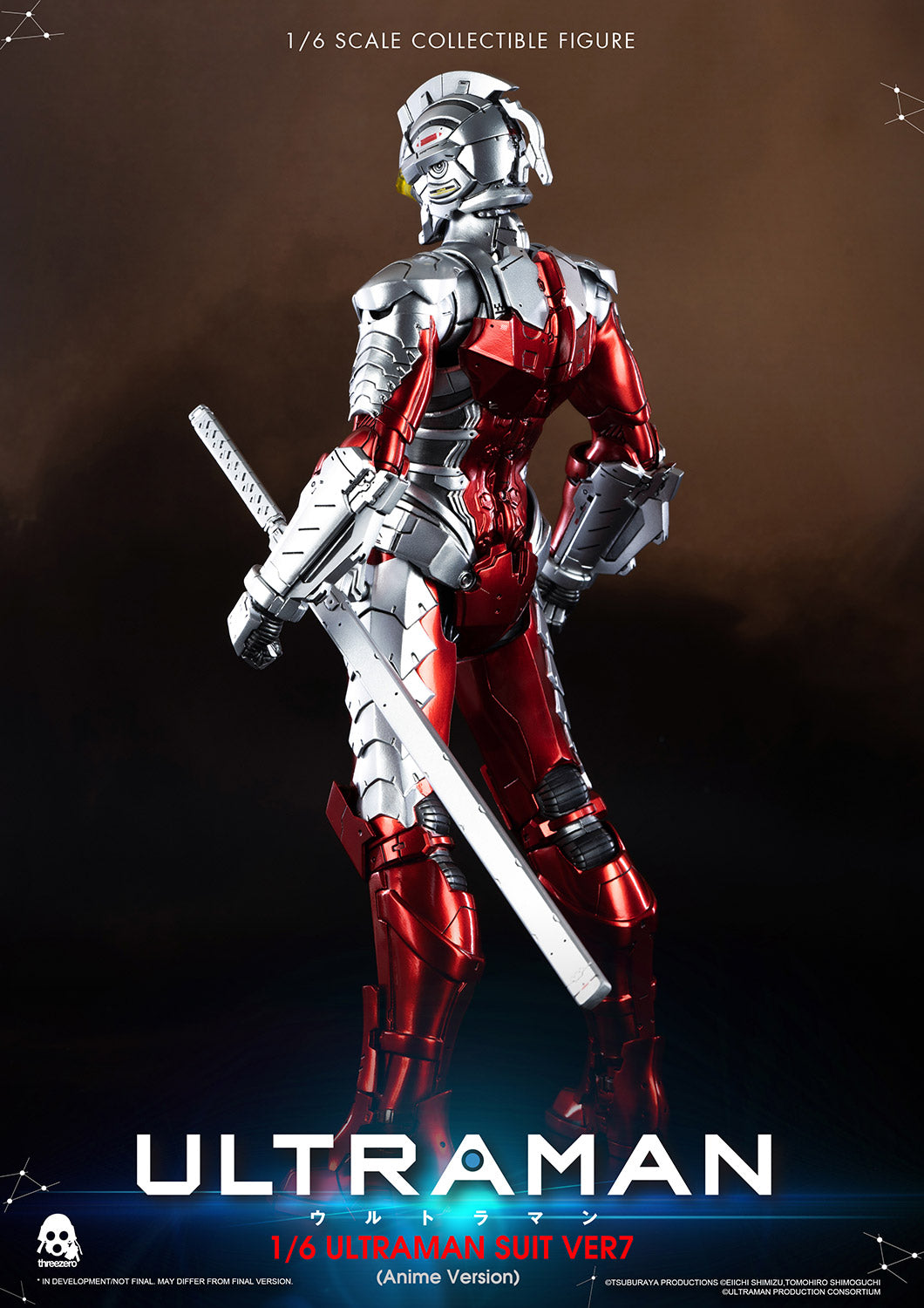 ULTRAMAN Anime Version Threezero 1/6 — Toy Snowman