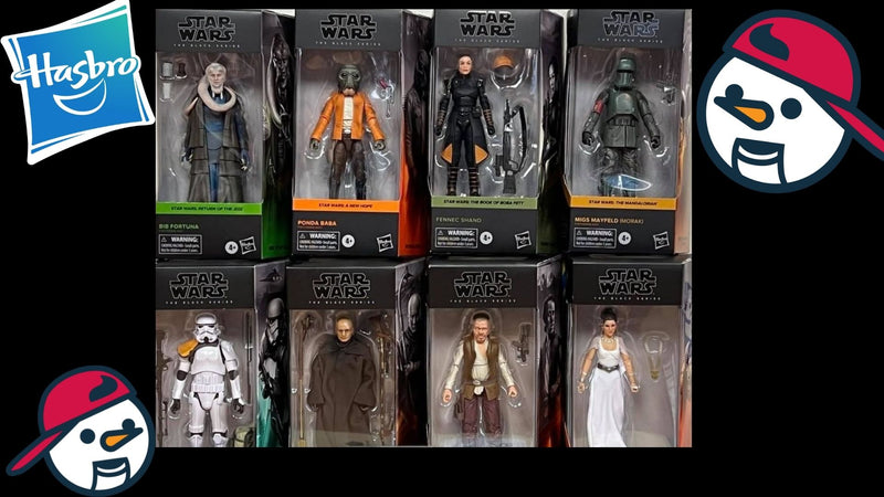 Star Wars: The Black Series 6" Wave 41 Set of 8 Figures (preorder) - Action & Toy Figures -  Hasbro