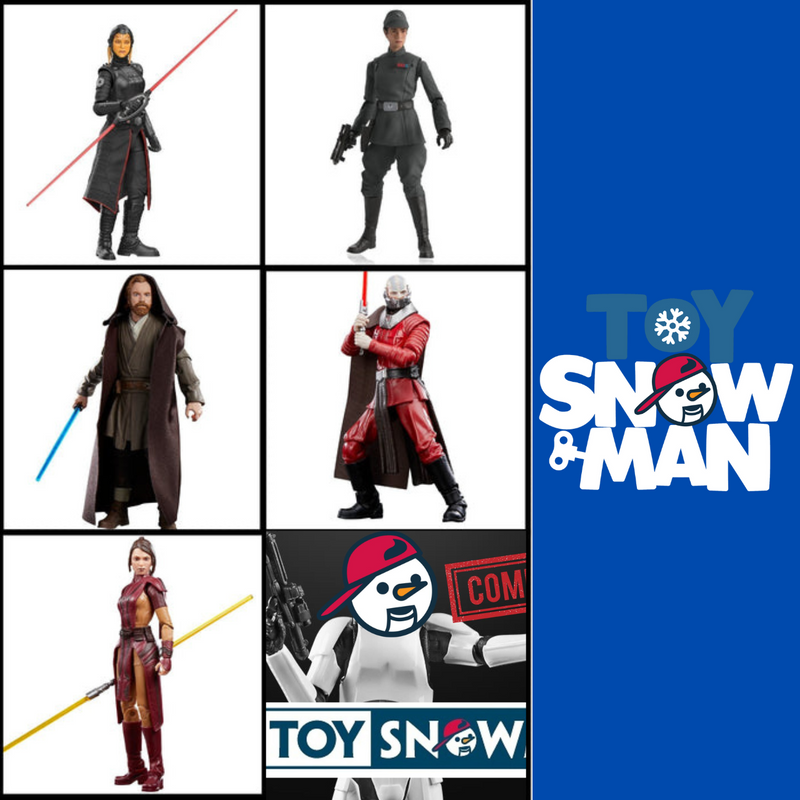 Star Wars: The Black Series Wave 45 SET OF 6 (preorder ETA Q2 2023) - Action & Toy Figures -  Hasbro