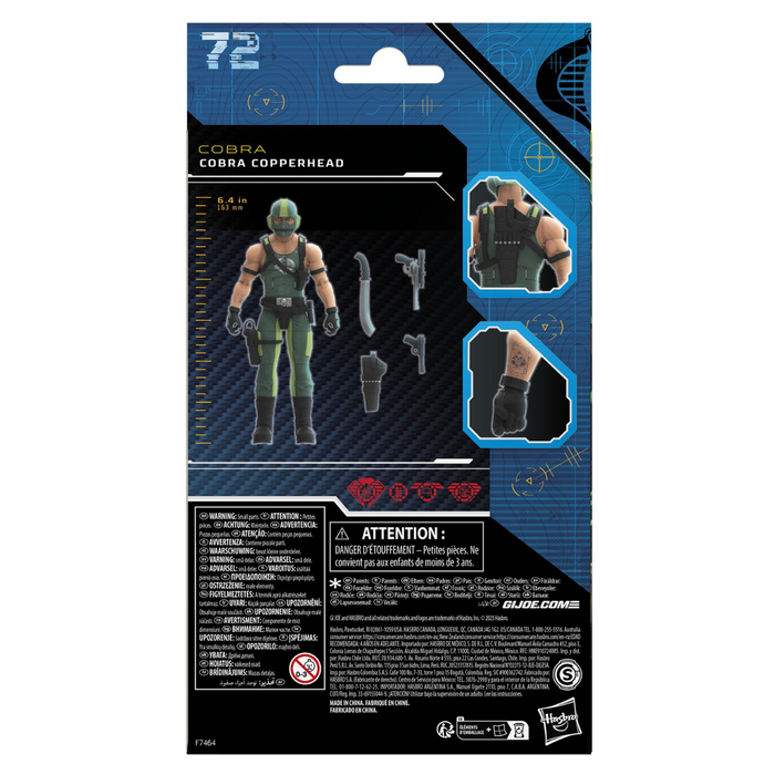 G.I. Joe Classified - Cobra Copperhead - 72 (preorder ETA Aug/sept) - Collectables > Action Figures > toys -  Hasbro