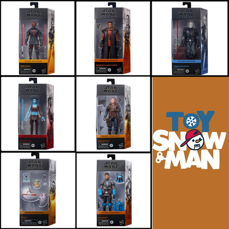 Star Wars: The Black Series Wave 44 SET OF 7 - (preorder ETA Nov to Feb) - Action & Toy Figures -  Hasbro