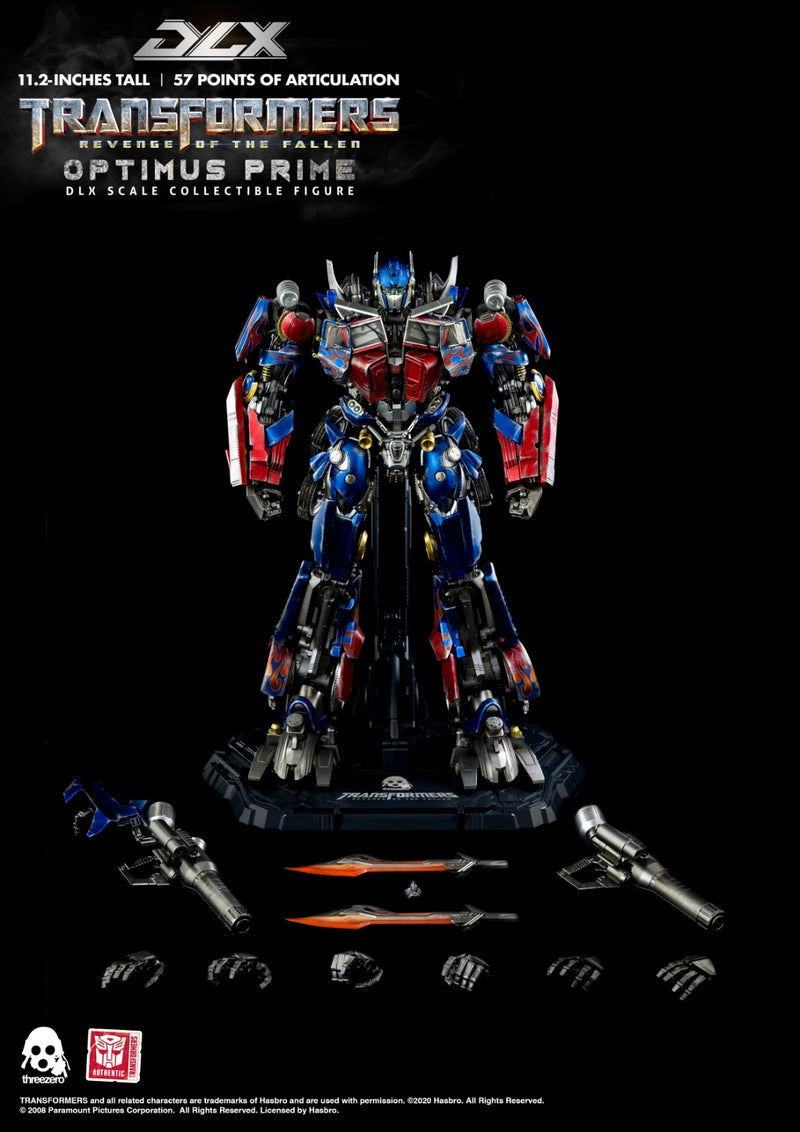 Optimus Prime DLX - Transformers: Revenge of the Fallen – (PreOrder ETA:FEB2022) - Action figure -  ThreeZero