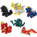 Godzilla Volume 2 Nanoblock Mininano Constructible Figure Set of 6 - Collectables > Action Figures > toys -  Bandai