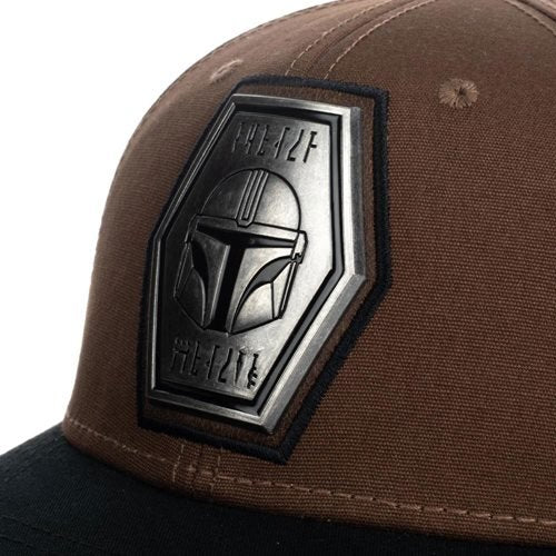 Mandalorian Mando Pre-Curve Snapback Hat - Apparel & Accessories -  bioworld