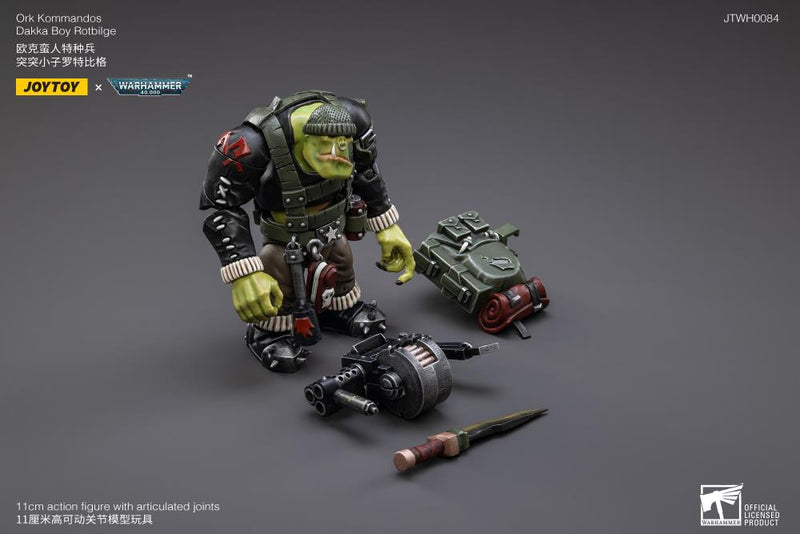 Warhammer 40K - Ork - Kommandos Dakka Boy Rotbilge - Collectables > Action Figures > toys -  Joy Toy