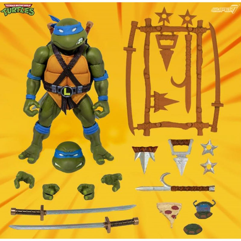 Teenage Mutant Ninja Turtles Ultimates Leonardo 7-Inch Action Figure -  -  Super7