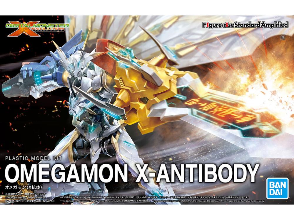 オメガモン OMEGAMON X-ANTIBODY プラモデル Digimon Omegamon X-Antibody Figure-Rise Standard Amplified Model