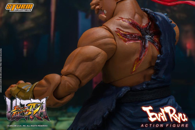 storm collectibles Ultra Street Fighter IV Evil Ryu 1/12 Scale Figure - Action & Toy Figures -  Storm Collectibles