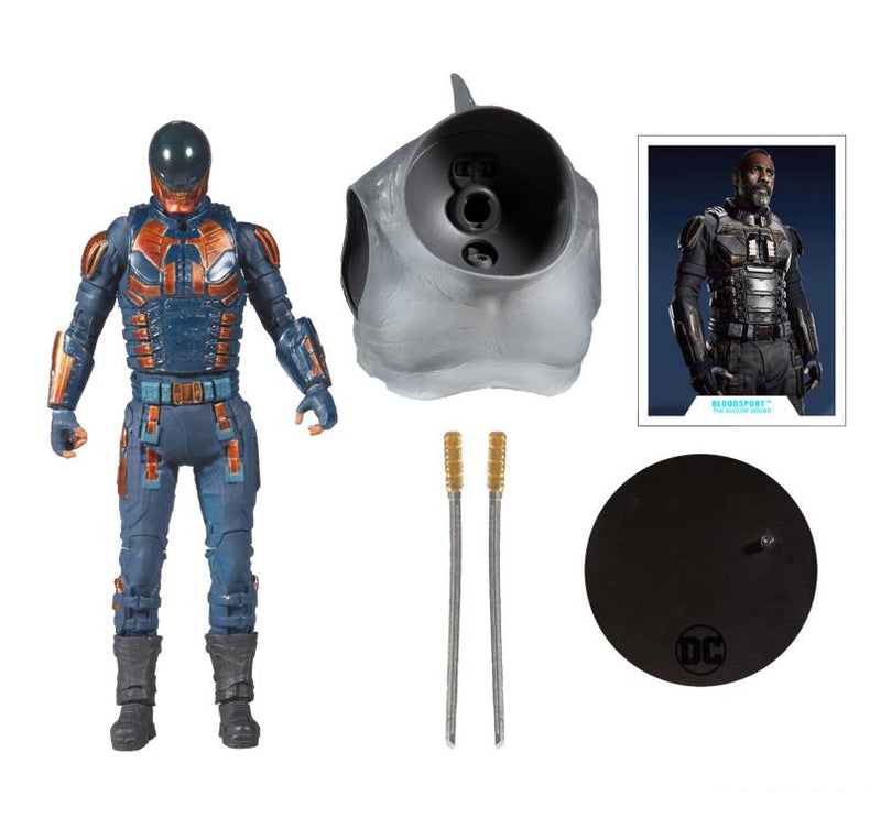 The Suicide Squad DC Multiverse Bloodsport Action Figure (Collect to Build: King Shark) - Action figure -  McFarlane Toys