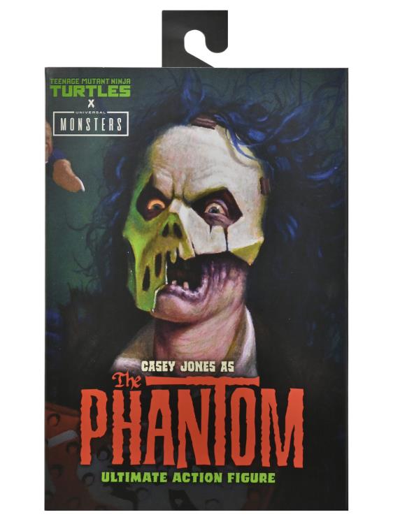 Universal Monsters x Teenage Mutant Ninja Turtles Ultimate Casey Jones as The Phantom (preorder Q3)of the Opera - Collectables > Action Figures > toys -  Neca