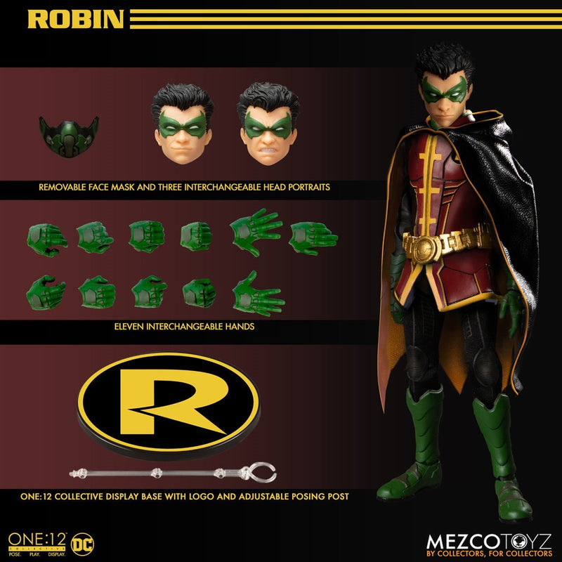 Batman Robin One:12 Collective Action Figure (preorder Q3 2023) - Collectables > Action Figures > toys -  MEZCO TOYS