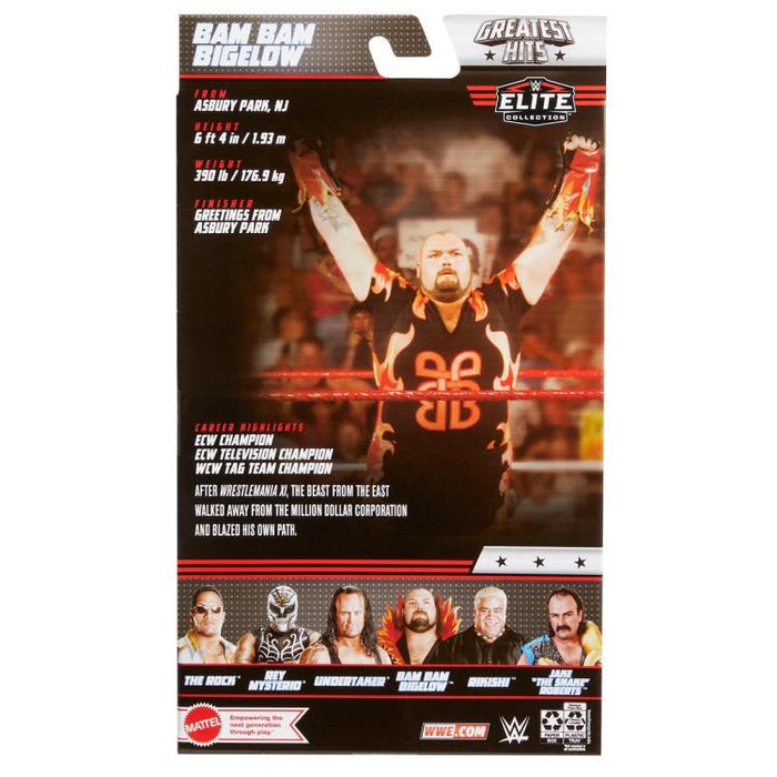 WWE Wrestling Elite Collection Greatest Hits Bam Bam Bigelow - Collectables > Action Figures > toys -  mattel