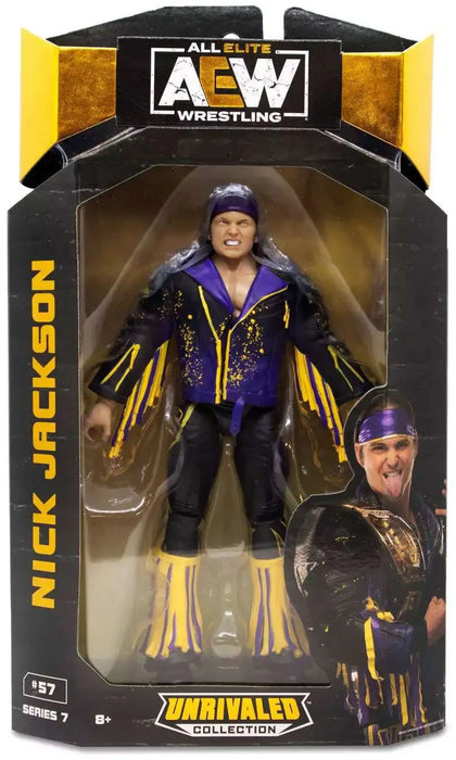 AEW All Elite Wrestling Unrivaled Collection Series 7 Nick Jackson - Collectables > Action Figures > toys -  mattel