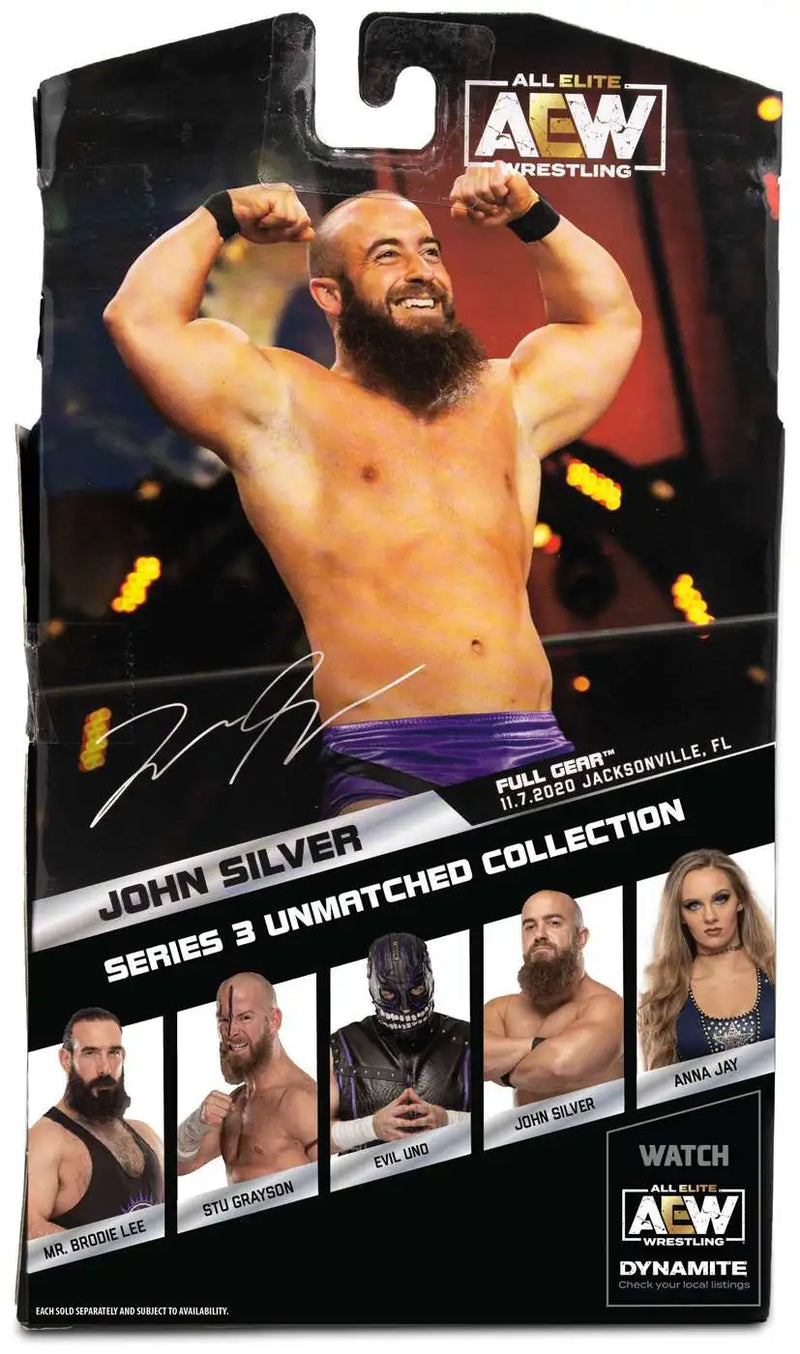 AEW All Elite Wrestling Unmatched Collection Series 3 John SIlver - Collectables > Action Figures > toys -  Jazwares