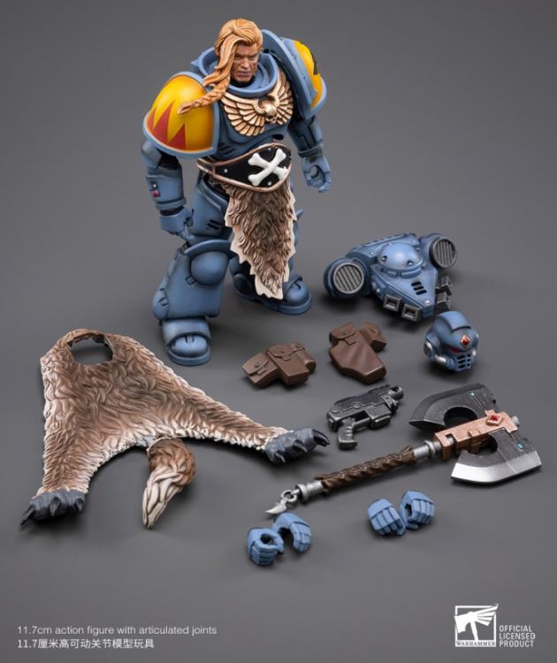 Warhammer 40K - Space Wolves - Claw Pack Leader Logan Ghostwolf - Action & Toy Figures -  Joy Toy