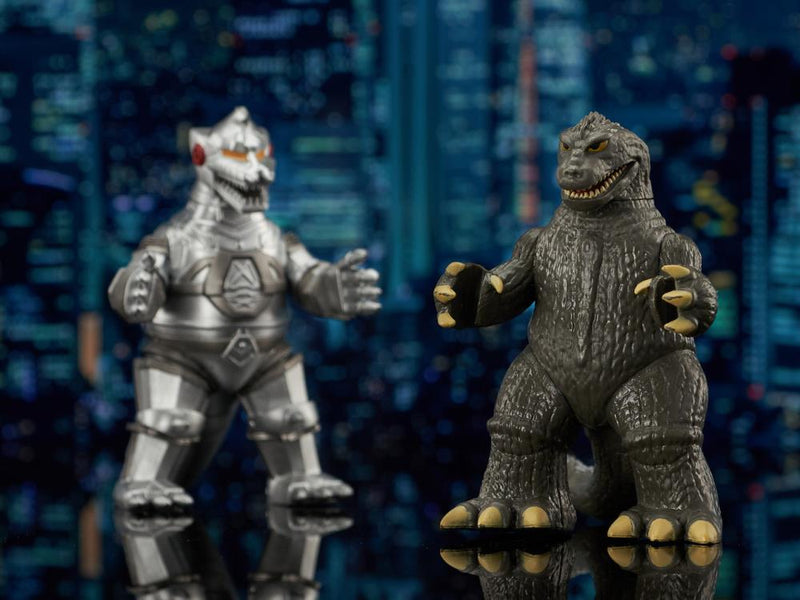 Godzilla Vinimates Mechagodzilla & Godzilla (1962) Two-Pack - Collectables > Action Figures > toys -  Diamond Select Toys