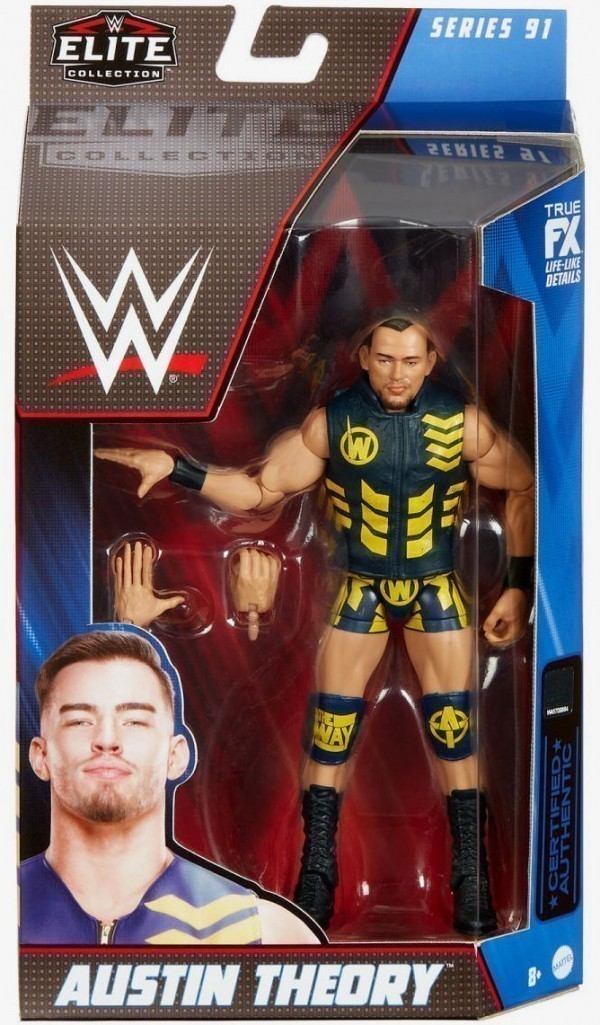 AUSTIN THEORY WWE ELITE COLLECTION SERIES #91 - Action figure -  mattel