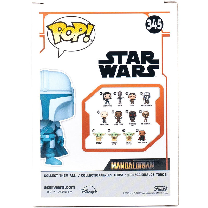 Star Wars: The Mandalorian Hologram Glow-in-the-Dark Pop! Vinyl Figure - Exclusive - Action & Toy Figures -  Funko Pop!