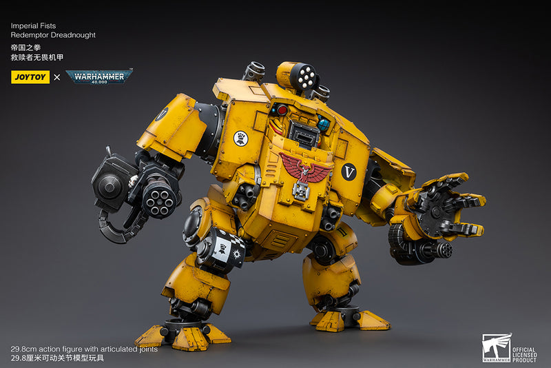 Warhammer 40K - Imperial Fists - Redemptor Dreadnought - Collectables > Action Figures > toys -  Joy Toy
