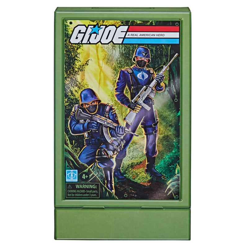 G.I. Joe Retro Collection Cobra Officer and Cobra Trooper 3 3/4-Inch Action Figures 2-Pack - Exclusive (preorder) - Action & Toy Figures -  Hasbro